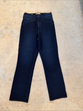 Women’s  Dark Blue Ankle Bootcut Jeans